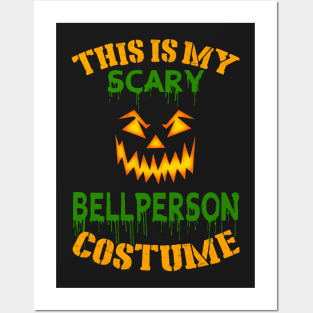 This Is My Scary Bellperson Costume Posters and Art